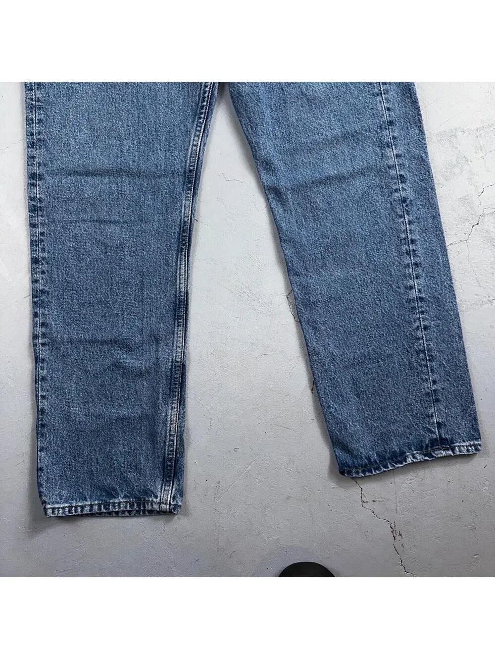 Levis 501 Vintage 90s USA XX Straight Leg Jeans Blue Med Wash 36x30 Act 34x29